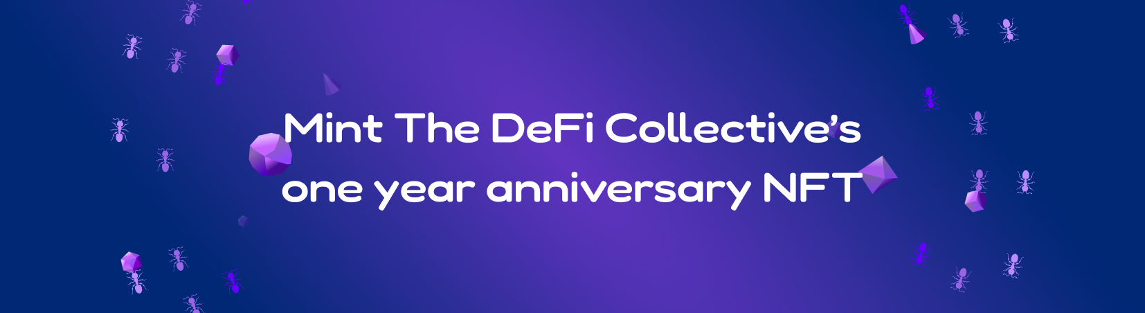 Support The DeFi Collective by minting our exclusive first anniversary NFT Collection